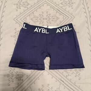 Navy blue AYBL shorts  size L